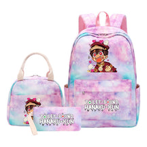 Teenage Student Girl Backpack Lunch Bag Three Piece Set Backpack Set