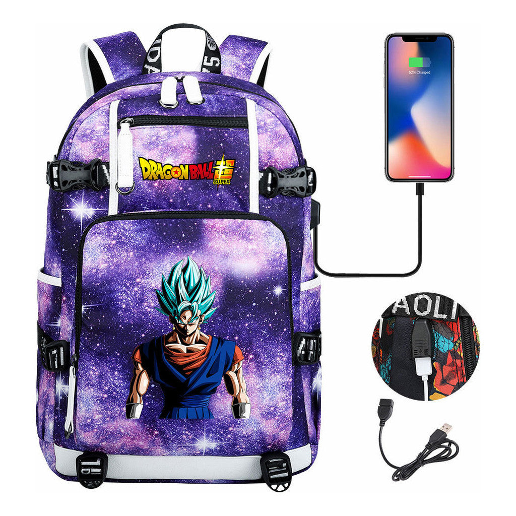 Sun Wukong Usb Large Capacity Youth Student Backpack For Leisure Travel Backpack