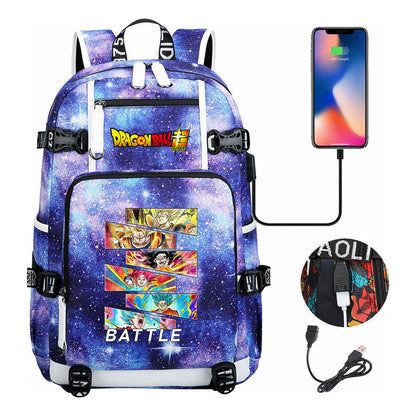 Sun Wukong Usb Large Capacity Youth Student Backpack For Leisure Travel Backpack