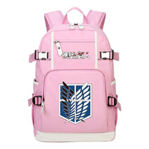 Giant Wings Of Cartoon And Anime Attack Student Backpacks, Men's And Women's Backpacks, Leisure Travel Backpacks