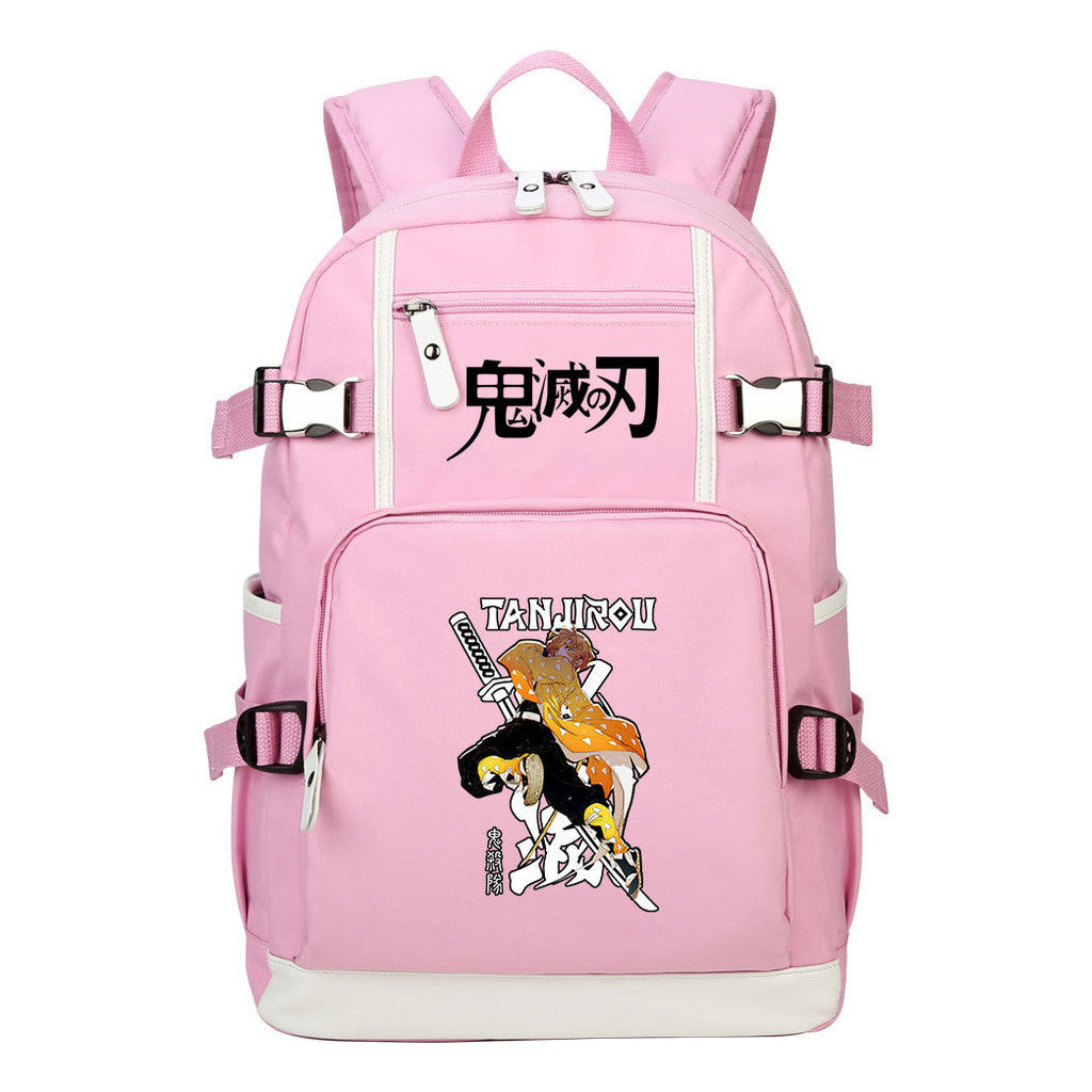 Anime Youth Student School Bag Men's And Women's Backpack Leisure Travel Backpack