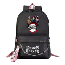 Cartoon Ribbon Youth Student School Bag Men's And Women's Leisure Travel Backpack