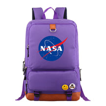 Nasa Fashion Printed Youth Student School Bag Large Capacity Travel Bag Men's And Women's Backpack