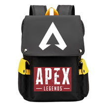 Apex Hero Print Usb Charging Head Youth School Bag Casual Backpack