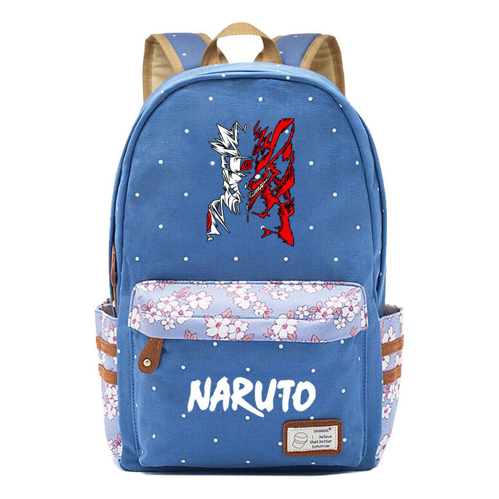 Naruto Youth School Bag Fashion Casual Backpack