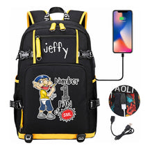 Printed Youth Student Backpack, Backpack, Leisure Travel Backpack
