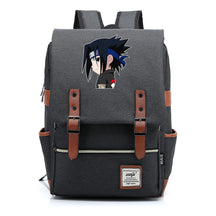 Naruto Printed Teenage Student Backpack For Men And Women, Casual Belt Buckle, Classic Backpack