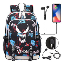 Youth Student Backpack Usb Men's And Women's Leisure Backpack