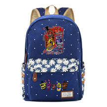 Toy Bear Game Fashion Printed Teenage Girls Student School Bag Men's And Women's Casual Canvas Backpack