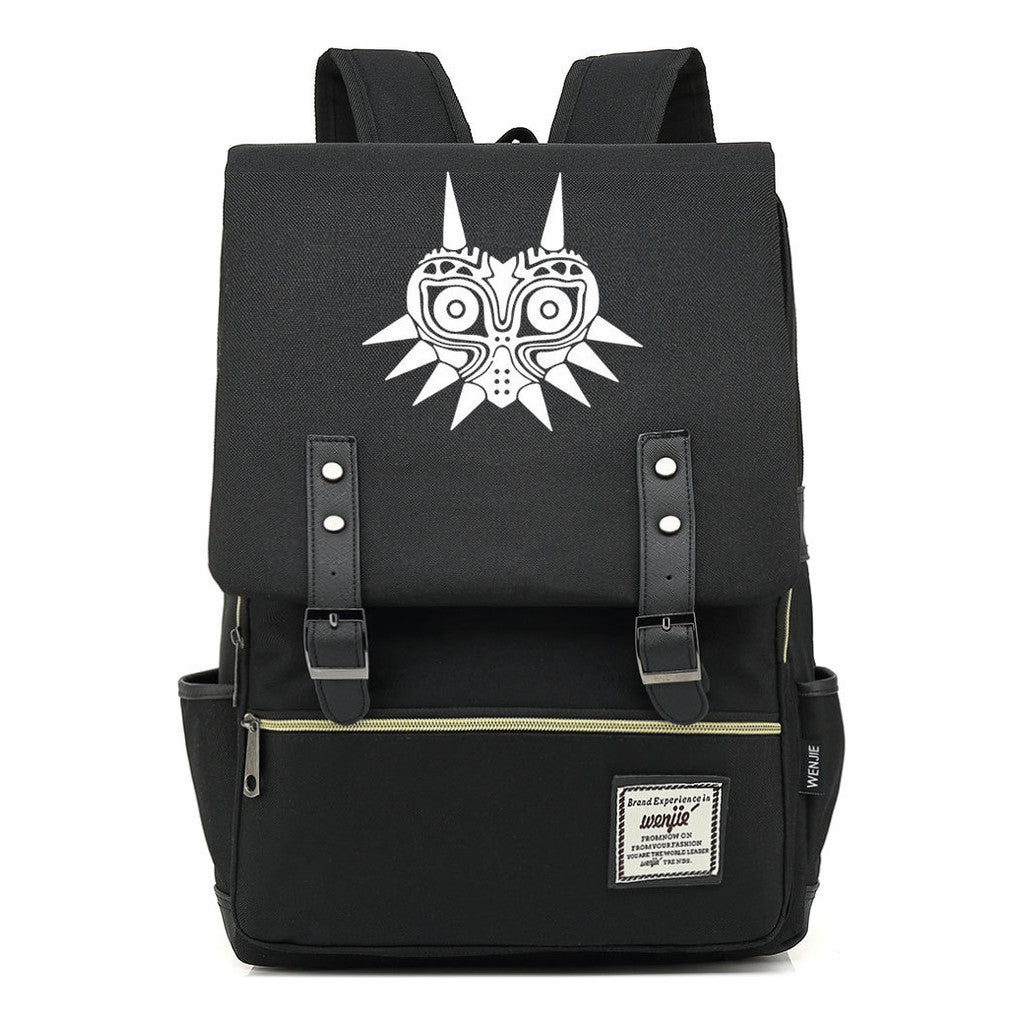 Printed Youth Student Backpack For Men And Women's Casual Classic Backpack