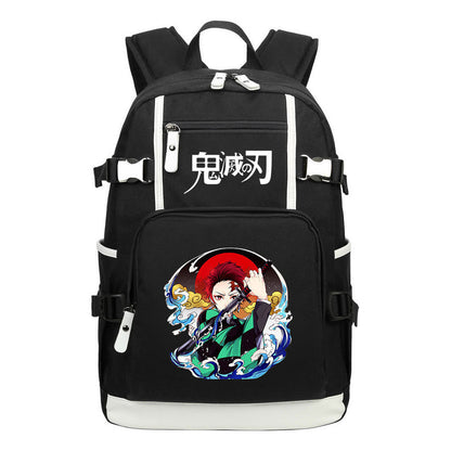 Cartoon Anime, Teenage Student Backpacks, Men's And Women's Backpacks, Leisure Travel Backpacks, Backpacks