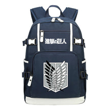 Giant Wings Of Cartoon And Anime Attack Youth Student Backpack, Leisure Travel Backpack