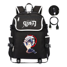 Anime Cartoon Usb Youth Student Backpack For Men And Women Leisure Backpack