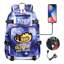 Usb Youth Student Backpack Travel Backpack