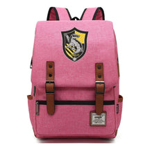 School Of Witchcraft And Wizardry Printed Youth Student School Bag Casual Belt Buckle Classic Backpack