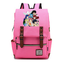 Printed Teenage Student Backpack For Men And Women With Casual Belt Buckle Classic Backpack 38*27*12.5cm
