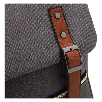 Academy Of Magic Print Teen Student School Bag For Men And Women Casual Belt Buckle Classic Backpack