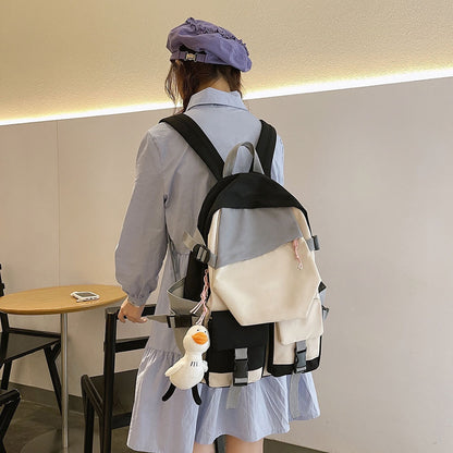 Printed USB Youth Student School Bag Leisure Large Capacity Travel Backpack