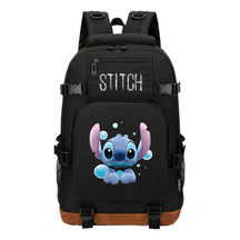 Interstellar Baby Stitch Printed Youth Student Backpack Boys and Girls Backpack