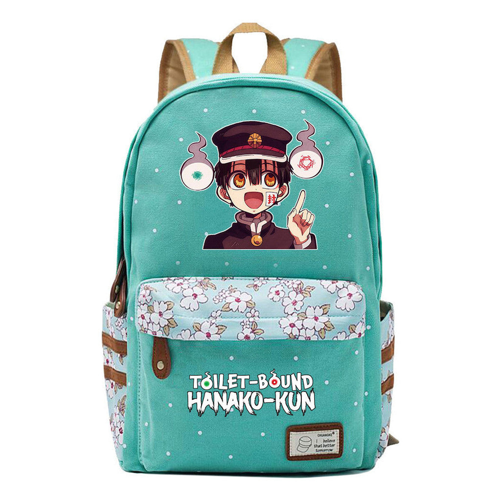Ground Bound Youth Huazijun Student School Bag Leisure Backpack