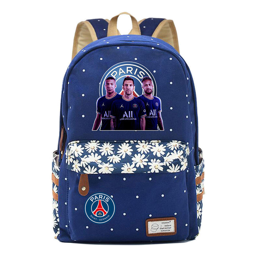 Printed Teenage Student Backpack, Fashionable Men's And Women's Casual Backpack