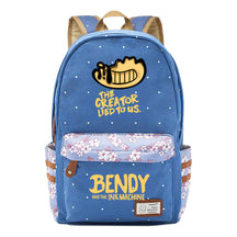 Game Bandy And Impression Machine Youth Student School Bag Fragmented Flower Men's And Women's Backpack