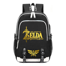 Golden Selda Kingdom Tears Usb Youth Student Backpack Men's And Women's Leisure Sports Backpack