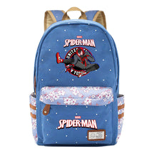 Superhero Printed Teenage Primary And Secondary School Backpacks For Men And Women's Leisure Travel Backpacks