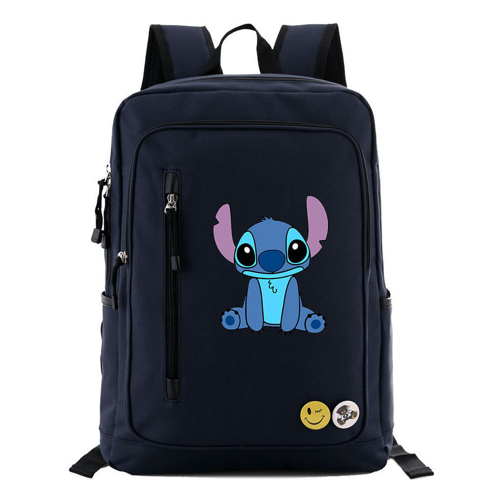 Sports Football Star Printed Youth Student Backpack Men And Women's Leisure Travel Backpack