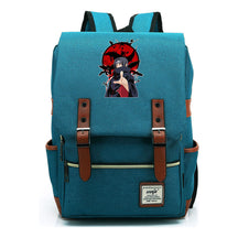Naruto Printed Student Backpack For Men And Women, Casual Belt Buckle, Classic Backpack