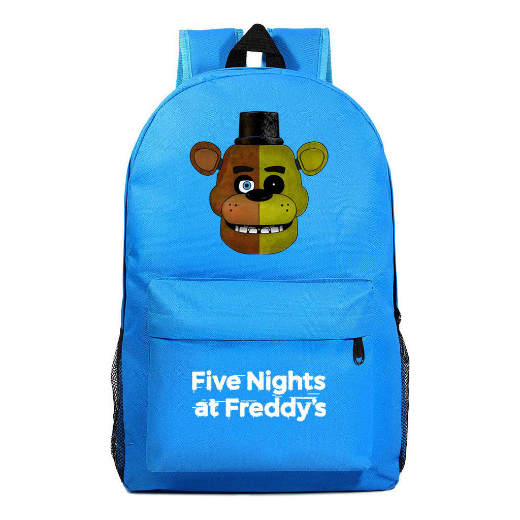 Fashion Toy Bear Game Fashion Starry Sky Youth Student Backpack Men's And Women's Leisure Backpack