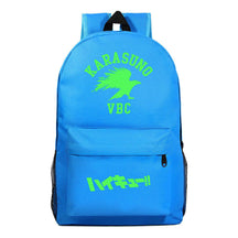 Green Night Light Fashion Volleyball Youth Flying Heart Print Youth Student School Bag Men's And Women's Leisure Backpack