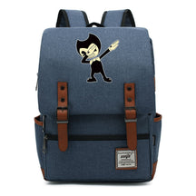 Printed Teenage Student Backpack For Men And Women With Casual Belt Buckle Classic Backpack