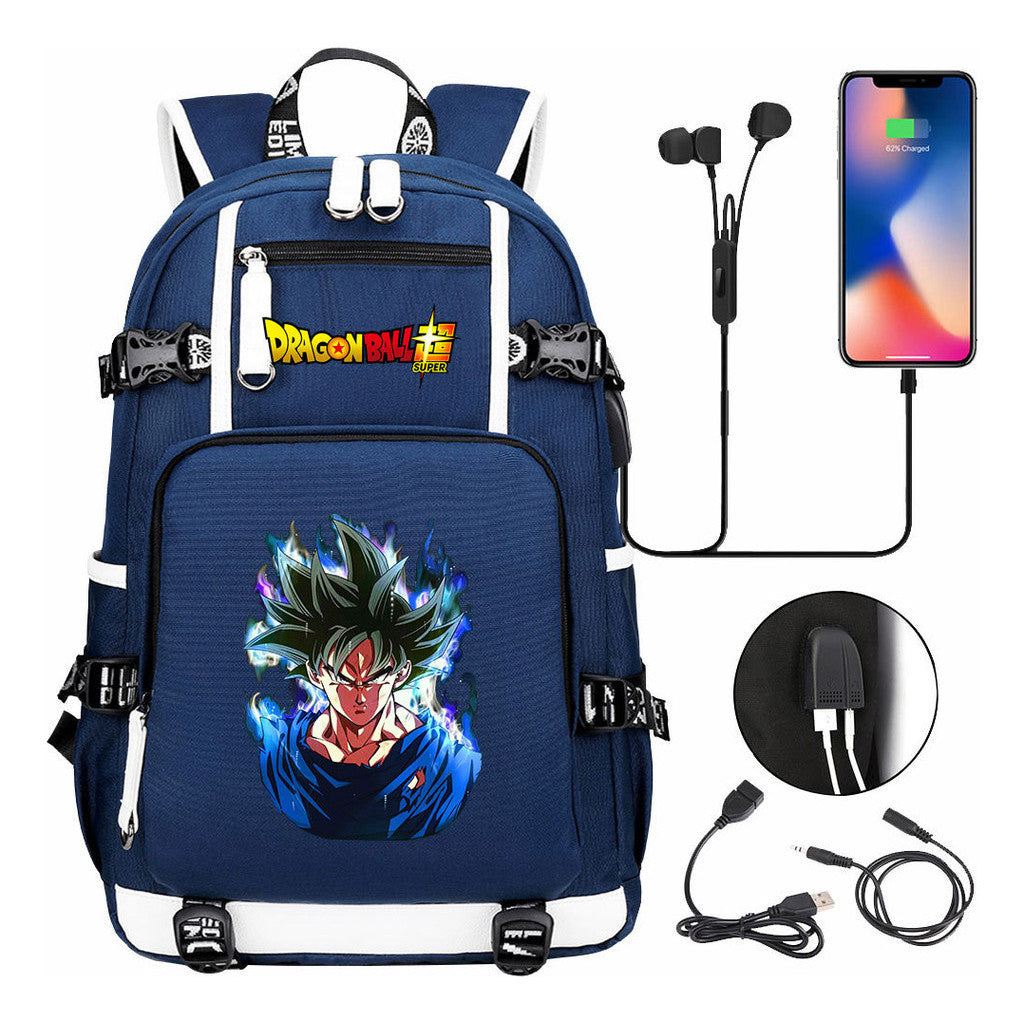 Sun Wukong Usb Large Capacity Youth Student Backpack For Leisure Travel Backpack