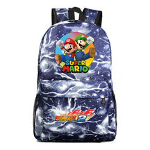 Super Mario Starry Sky Student Backpack For Men And Women's Leisure Travel Backpack
