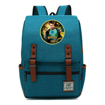School Of Witchcraft And Wizardry Printed Youth School Bag Casual Belt Buckle Classic Backpack