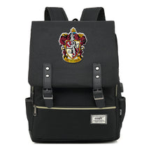 School Of Magic Schoolbag Usb Leisure Belt Buckle Backpack Men And Women