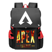 Apex Hero Print Usb Charging Head Youth School Bag Casual Backpack