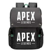 Apex Hero Print Usb Charging Cap Head Style Student School Bag Casual Backpack