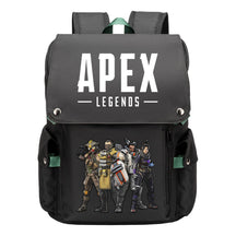 Apex Hero Print Usb Charging Cap Head Style Student School Bag Casual Backpack