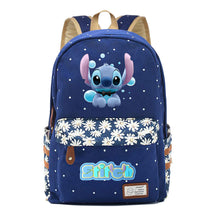 Interstellar Baby Stitch Printed Youth Student Backpack Casual Backpack