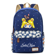 Anime Surrounding Beauty Girl Warrior Youth Student School Bag Fragmented Flower Boy's And Girl's Leisure Backpack