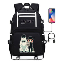 Comic Print Usb Youth Student Backpack For Men And Women, Backpack Leisure Travel