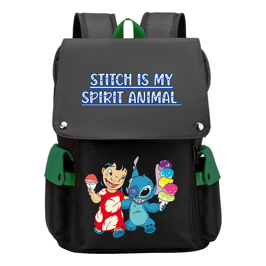Sports Football Star Usb Charging Cover, Youth Student Backpack, Men's And Women's Leisure Backpack