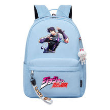 Comic Jojo's Wonderful Adventure Print Youth Student School Bag Leisure Bag Girl Backpack
