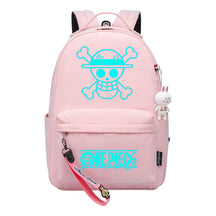 Cartoon Pirate Wang Lufei Youth Student School Bag Leisure Bag Girl Backpack