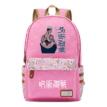 Cartoon Teenage Girl Student Backpack For Men And Women Casual Canvas Backpack
