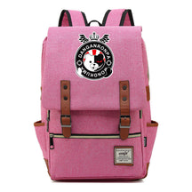 Printed Teenage Student Backpack For Men And Women With Casual Belt Buckle Classic Backpack