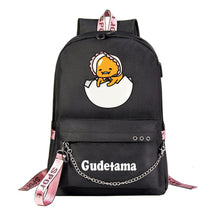 Lazy Egg Usb Youth Student Backpack For Boys And Girls Leisure Travel Backpack