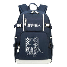 Giant Winged Soldier Captain Of Anime Attack Student Backpack, Leisure Travel Backpack